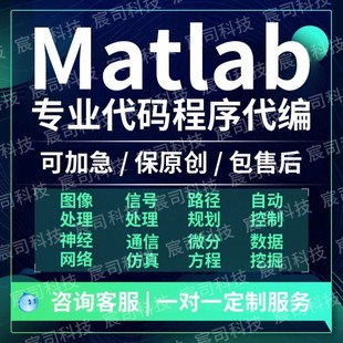 matlab代码帮做深度学习simulink程序仿真编算法建模电气通信接单
