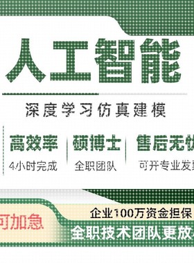 python深度学习代码指导代做pytorch模型训练环境配置调试接单