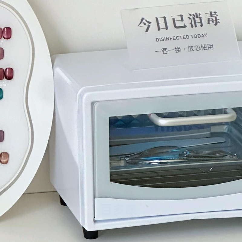美发店档案袋理发剪刀采耳工具消毒柜针灸玩具美甲工具消毒柜