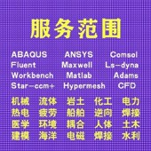 代做ABAQUS模拟ANSYS有限元 maxwell电磁场comsol声学光学工艺仿真