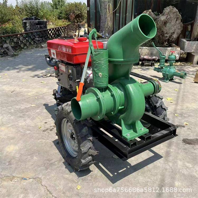 电机款高压喷灌泵移动式柴油抽水泵河道抽水混流泵大流量