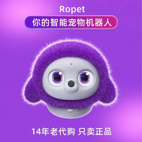 AI智能桌面陪伴机器人ROpeT具触摸感应及人脸识别功能PRO版成长型宠物玩具