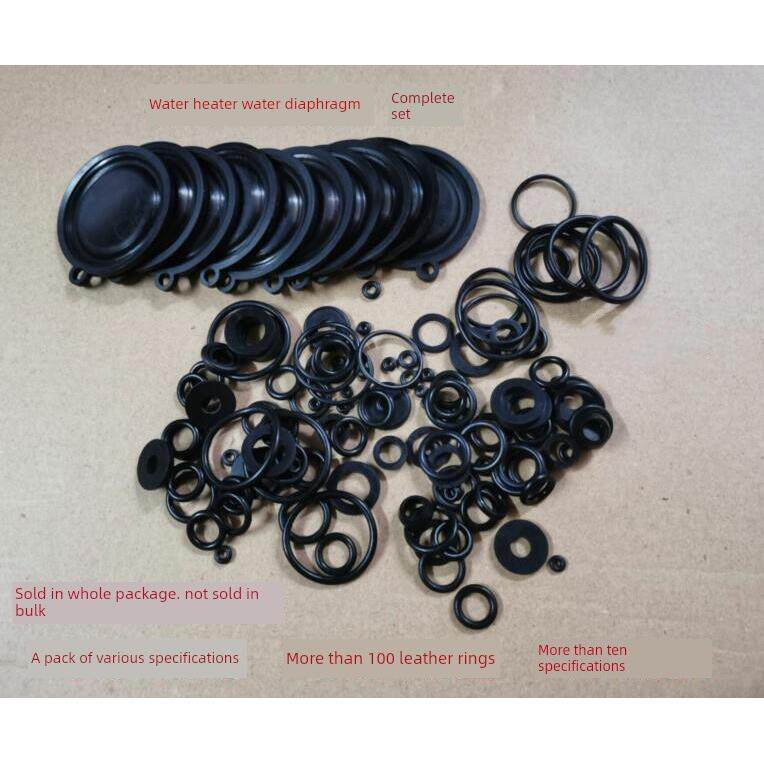 中性气体热水器o型密封圈橡胶密封圈水隔膜热水器橡胶垫整体包装