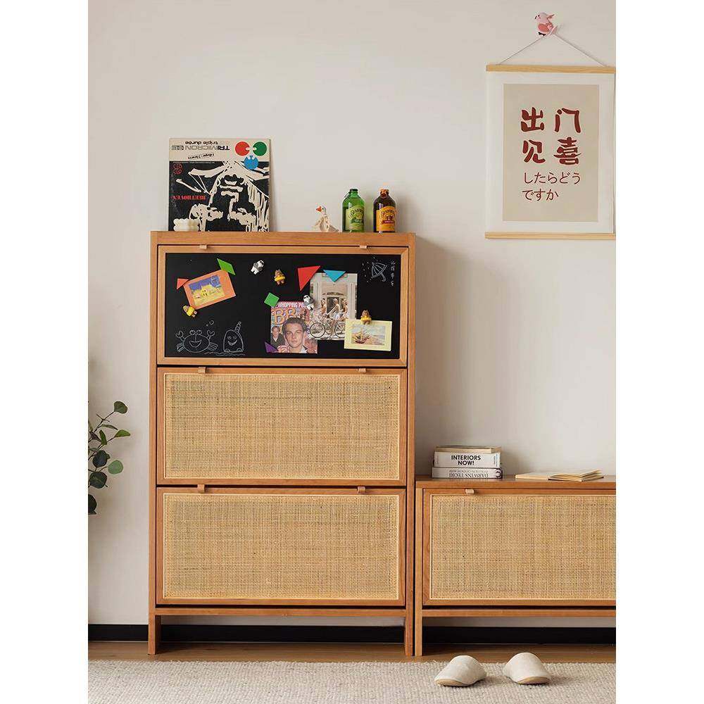 斯堪的纳维亚实木樱桃木鞋柜家庭室内入口门鞋柜凳子集成超薄储物,住宅家具,鞋柜,淘宝优惠券,粉丝福利购,淘宝优惠卷