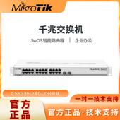 CSS326 企业级24口智能千兆 24G 网管型交换机 Mikrotik