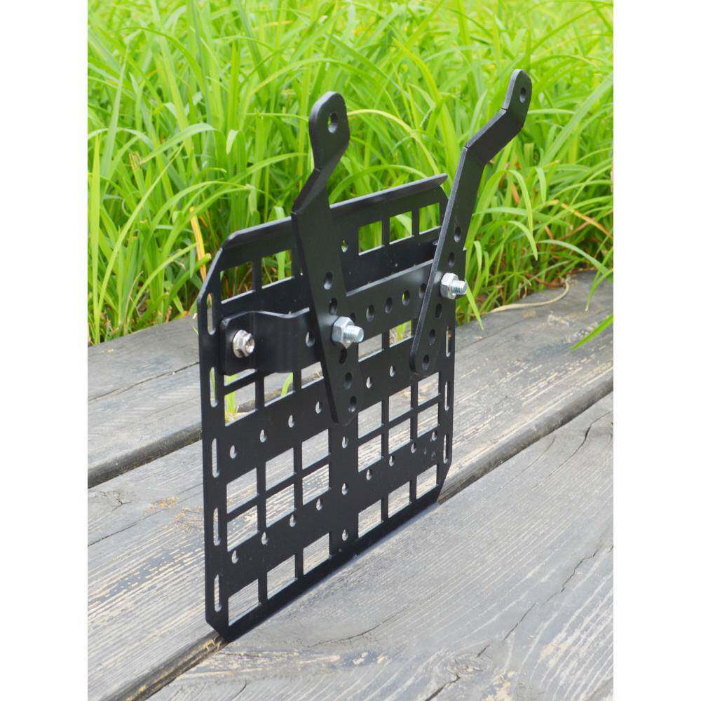 摩托车边箱支架战术边包拓展架侧边扩展油箱摩旅改装电动车挂载板