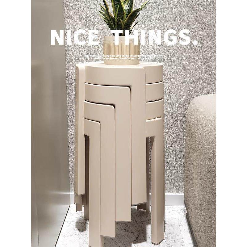 德国HO塑料凳子耐用结实家用加厚椅子可叠放圆凳餐桌高板凳风车凳,住宅家具,其它凳子,淘宝优惠券,粉丝福利购,淘宝优惠卷