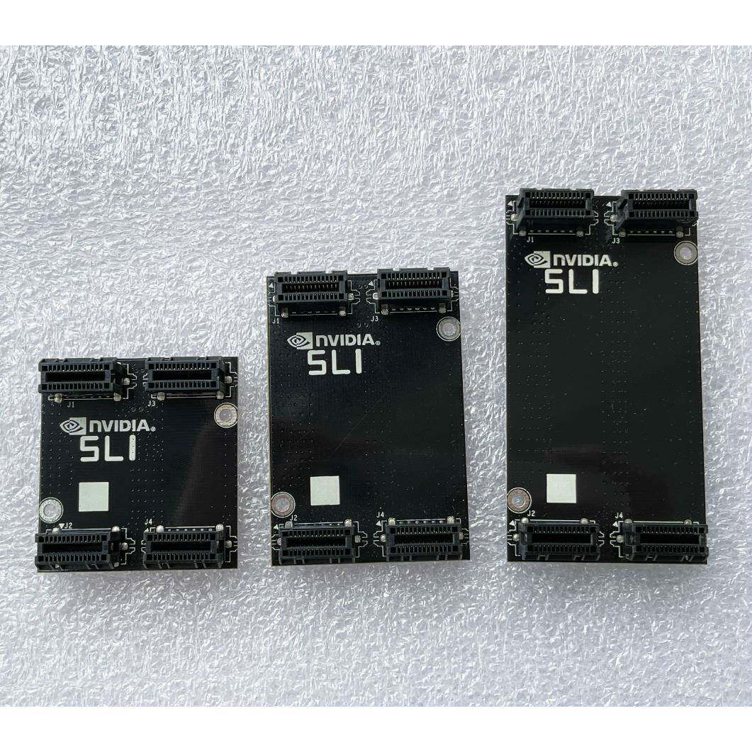 全新 二路N卡 NVIDIA多显卡连接器 SLI桥接器 双卡交火线 硬板桥