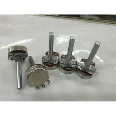 PWL 24型单联电位器B250K B500K 柄长40MM圆 R24211AB1B504