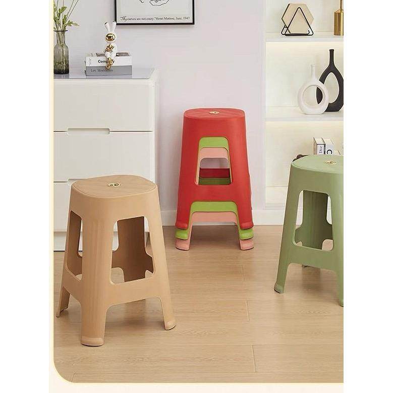 塑料凳子家用加厚圆凳可叠放轻奢特厚餐桌凳椅子成人商用餐椅凳子,住宅家具,其它凳子,淘宝优惠券,粉丝福利购,淘宝优惠卷