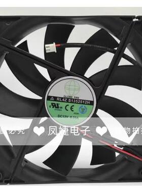 GLOBE FAN RL4Z S1352512H 12V 0.33A 13.5厘米 主机壳电源散热风
