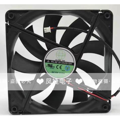 GLOBE FAN RL4Z S1352512H 12V 0.33A 13.5厘米 主机壳电源散热风