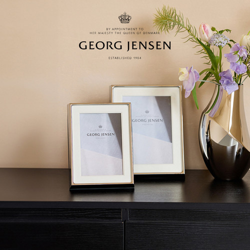 【天猫奢品心选】Georg Jensen 乔治杰生磁吸嵌套6寸/7寸相框简约