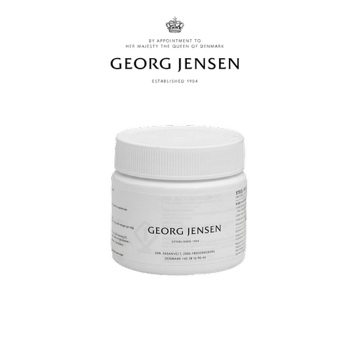 教师节礼物GeorgJensen乔治杰生 不锈钢抛光膏保养花瓶果盘增亮