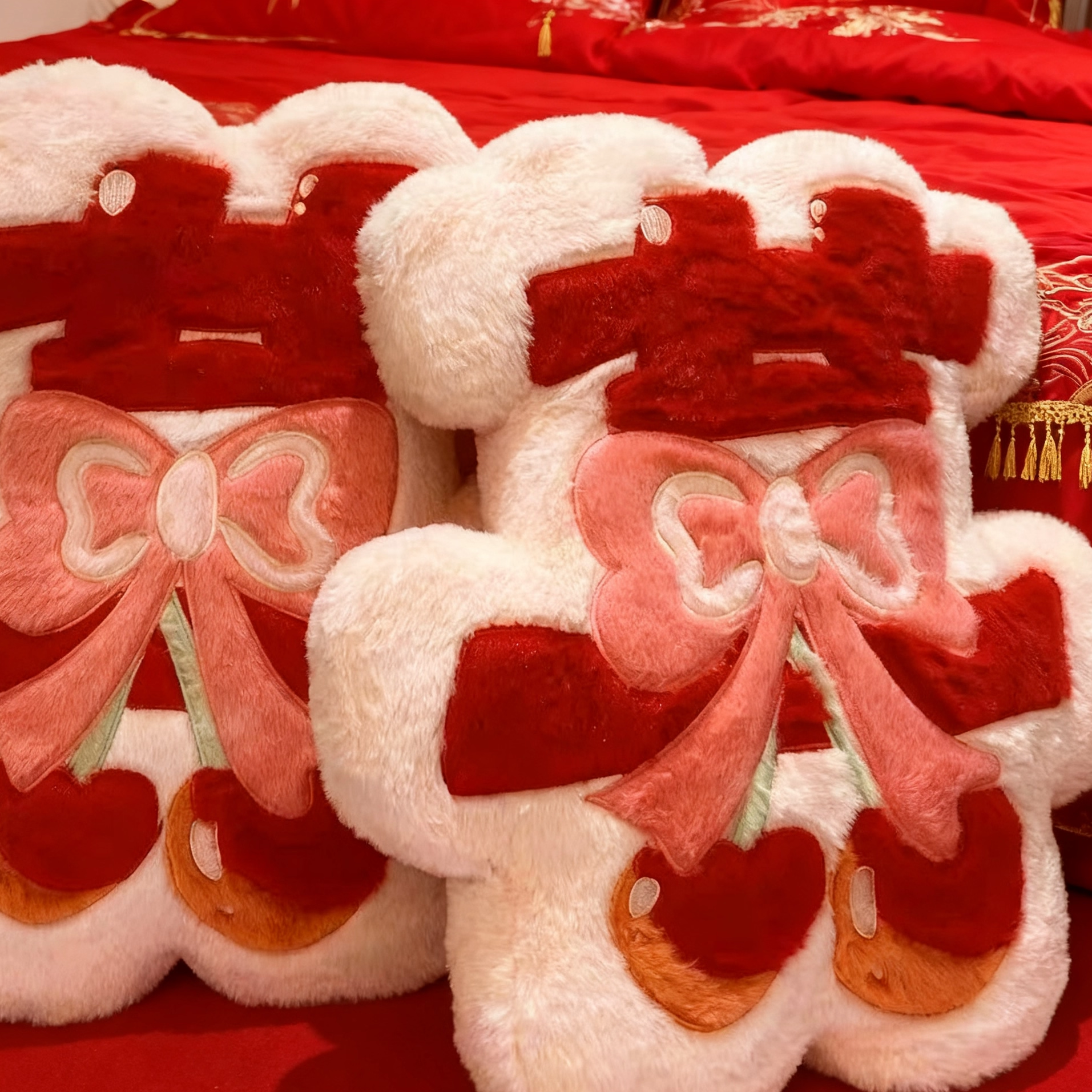 压床娃娃一对结婚新款高档