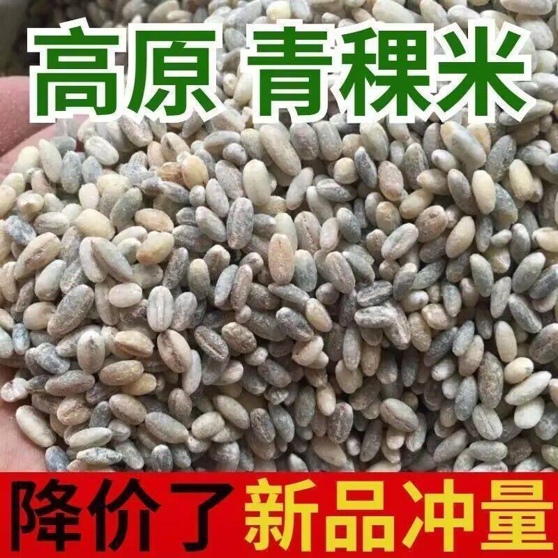 平台直降】特价5斤正宗青海青稞米优选粗粮450克西藏高原青稞米降