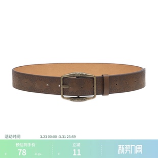 女装 CIDER2025秋冬新品 复古风腰带104687966 明星同款