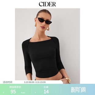 T恤115150997 船领长袖 CIDER2026春季 新品