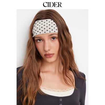 CIDER2026春季新品三件套波点发带115162796