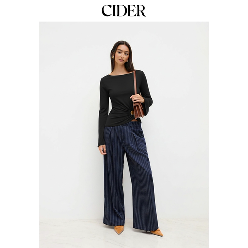 CIDER船领金属装饰上衣114978676