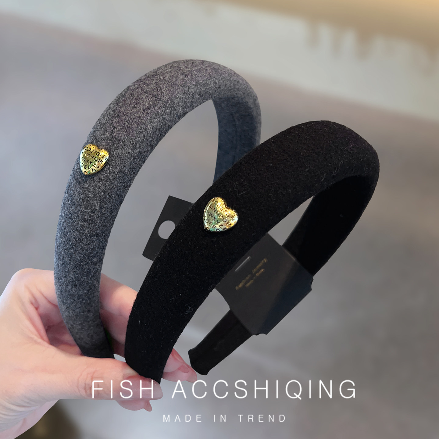 高级气质外出百搭高颅顶头箍发卡