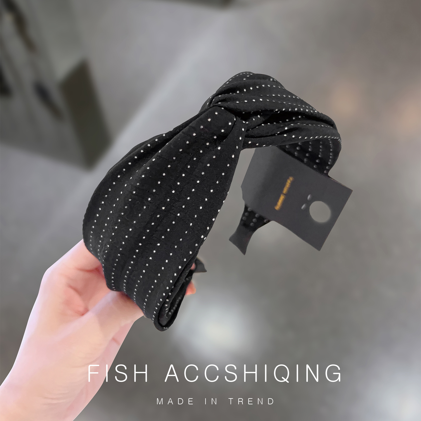 发箍女2025新款高端波点复古蝴蝶结高颅顶头箍发卡头饰发卡小香风