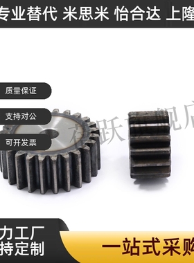 直齿轮45钢不锈钢0.5模VNC02 VNC22 VNC31-0.5 20 25 30 35