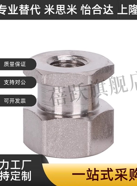 FJR3/5/6/8/10/12/14/16-0.8/1.25/1.5气缸浮动接头六角内螺纹FJG