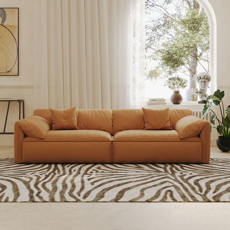 百瑟 中古风布艺沙发皮布沙发客厅小户型羽绒黑色三人位真皮沙发,住宅家具,皮艺沙发,淘宝优惠券,粉丝福利购,淘宝优惠卷