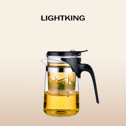 飘逸杯玻璃泡茶壶茶水分离