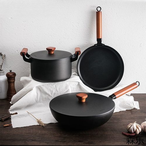 熟铁锅具全能组套家用锅