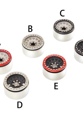 攀爬车2.2寸合金轮毂1/10仿真攀爬车锁胎轮毂SCX10 TRX-4仿真轮毂