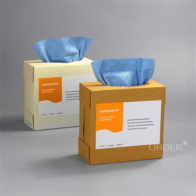 ORDER 抽取式/盒装抛光工业擦机布抹布白色擦机器吸油擦拭纸