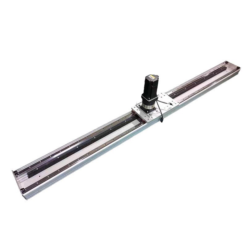 重载型龙门直线导轨滑台十字上下料桁架机械手长兴程齿轮齿条模组