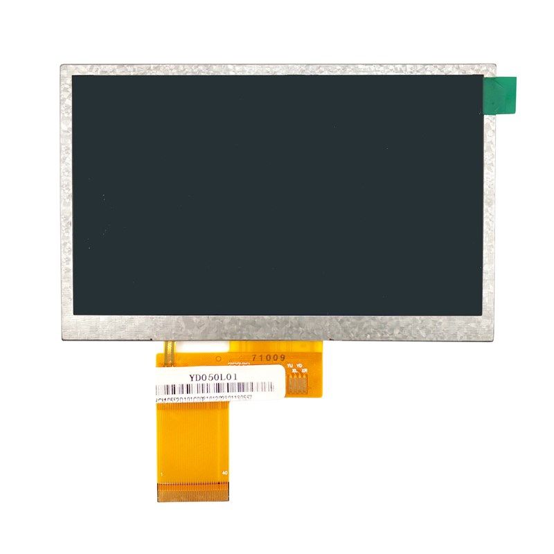 5寸TFT LCD液晶显示屏IPS/TN800*480高清RGB口40PIN高亮可客制