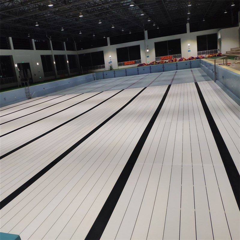 厂家现货PCV拆装式游泳池垫层游泳池沉箱游泳池全铺垫层泳池设备