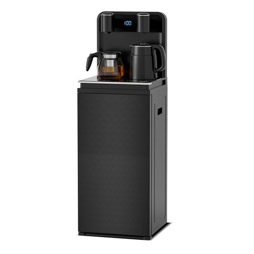 米妃茶吧机智能语音2024新款家用办公室全自动下置水桶轻奢饮水机