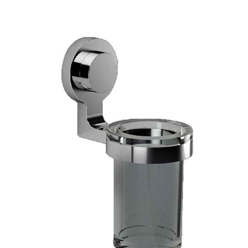 家用牙杯牙刷收纳吸盘置物架卫生间洗漱台免打孔挂墙式塑料漱口杯