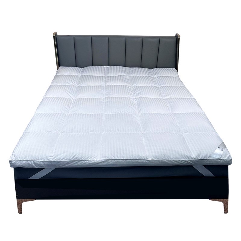 五星级酒店羽绒床垫褥子白鸭绒软垫鹅绒软垫加厚双层单人宿舍床褥