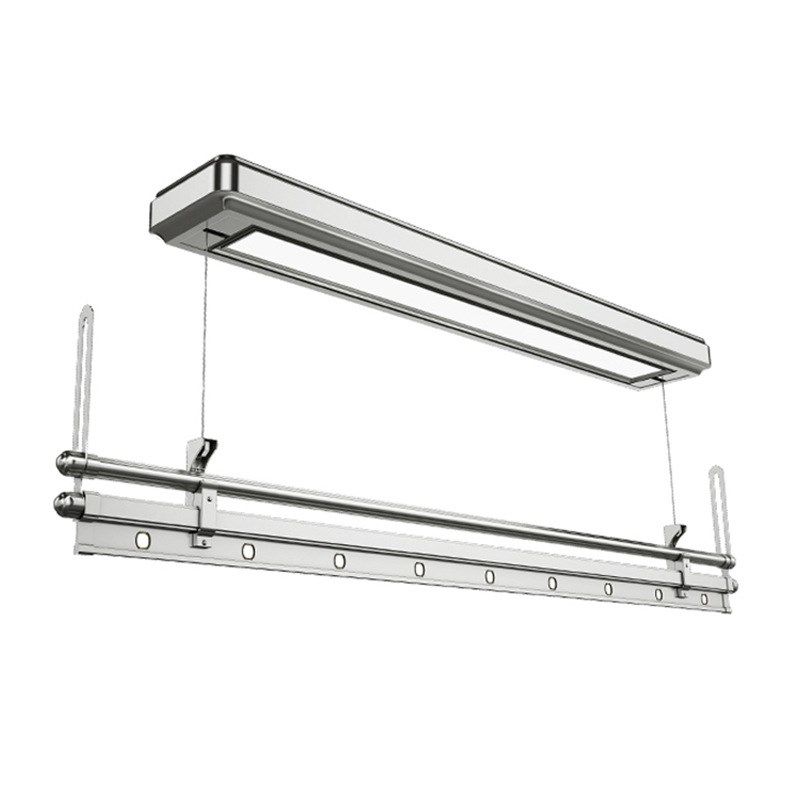 卧室晾衣架电动电动晾衣杆04-1家用多功能升降照明阳台晒衣杆