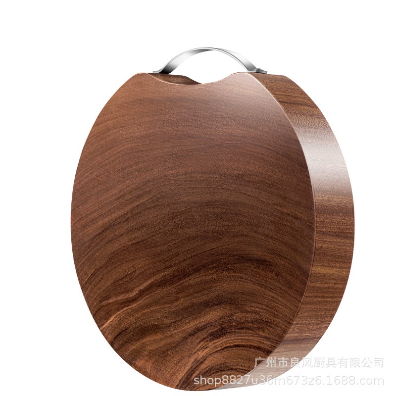 乌檀木砧板防霉菜板整木切菜板正宗实木家用耐裂实木厨房案板