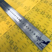 5米不锈钢尺子100米加长钢板尺量尺刻度500cm尺尺40x1量具直