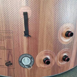 室外充气气泡水疗泳池养生浴缸气泡池恒温加热按摩spa水池