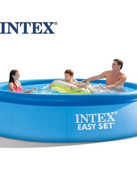 INTEX28120充气游泳池家用儿童成人加厚家庭水上乐园戏水池