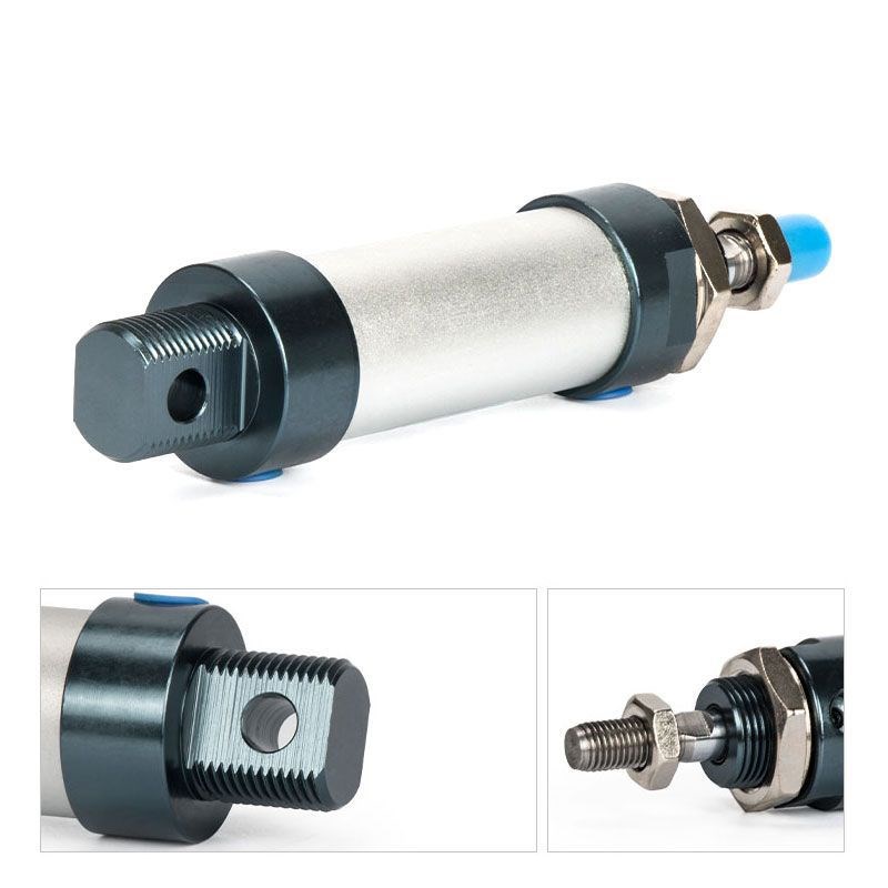 亚德客型铝合金迷你气缸MAL16-20-25-32/40-25/50/75/100/125/200