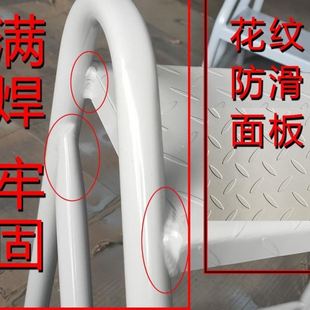 工业踏步梯台阶梯子楼梯仓库移动登梯两三步梯铁凳子家用梯凳厂