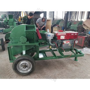 废旧木材粉碎机 长木条打碎机 食用菌培养基木屑加工  生产锯末