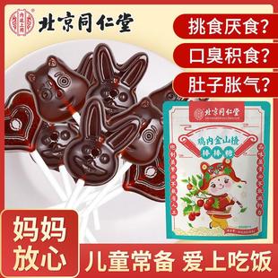 新货儿童开胃健脾零食消助化促吸收山楂鸡内金棒棒糖幼儿园零食送
