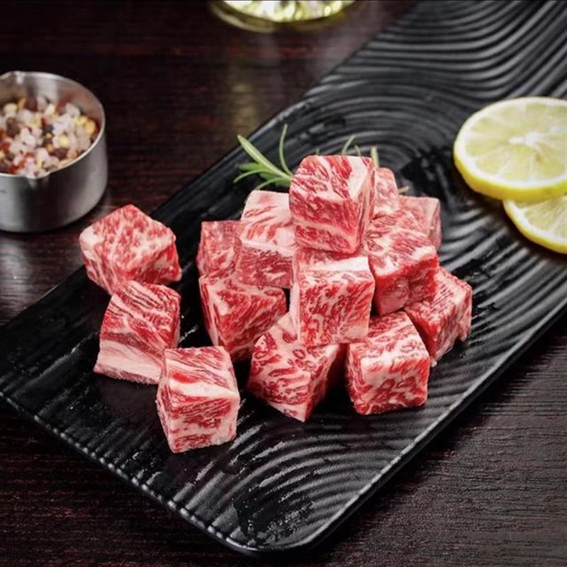 和牛牛肉粒400g*3包 烧烤爆汁 奶香味十足