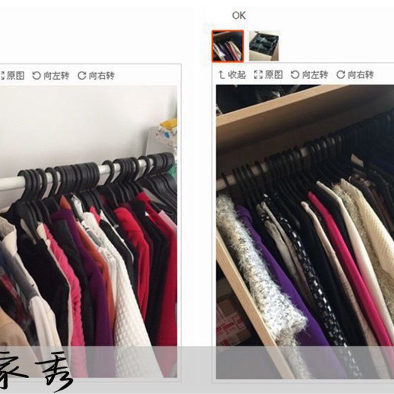 黑色全塑料衣架 简易服装店厂衣挂 便宜服装厂干洗店一次性衣撑